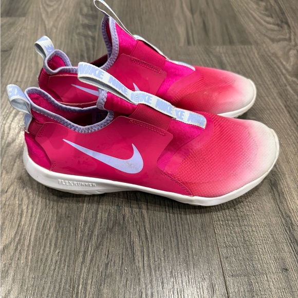 Nike Other - Nike Flex Runner Shoes Youth Girls 7, Women’s 9, Fireberry Purple Pulse